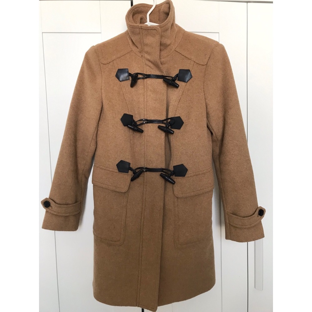 Tan Peacoat never worn